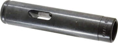 Collis Tool - MT3 Inside Morse Taper, Standard Length Morse Taper to Straight Shank - 5-3/4" OAL, Steel, Hardened & Ground Throughout - Exact Industrial Supply