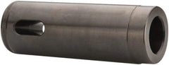 Collis Tool - MT4 Inside Morse Taper, Standard Length Morse Taper to Straight Shank - 5-3/4" OAL, Steel, Hardened & Ground Throughout - Exact Industrial Supply