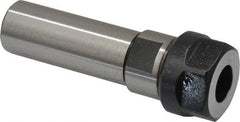 Scully Jones - 0.0394" to 13/32" Capacity, 1.3819" Projection, Straight Shank, ER16 Collet Chuck - 85.1mm OAL, 3/4" Shank Diam - Exact Industrial Supply