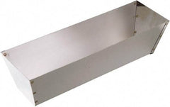 Hyde Tools - 12" Mud Hawk/Pan for Drywall/Plaster Repair - Stainless Steel - Exact Industrial Supply