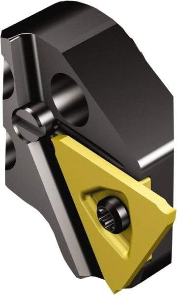 Sandvik Coromant - 570-xxR/L123U..B Insert, 14mm Head Length, Modular Grooving Cutting Unit Head - Right Hand Cut, System Size 25, Through Coolant, Series CoroCut 3 - Exact Industrial Supply