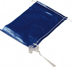 Vestil - 8 x 12", 2 mil Open Top Polybags - Blue, Heavy-Duty - Exact Industrial Supply