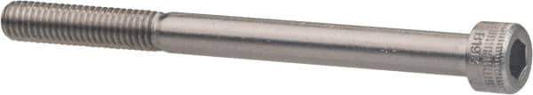 Holo-Krome - #10-32 UNF Hex Socket Drive, Socket Cap Screw - Grade 18-8 Stainless Steel, Uncoated, Partially Threaded, 3" Length Under Head - Exact Industrial Supply