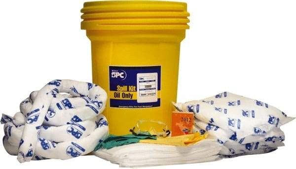 Brady SPC Sorbents - Oil Only Spill Kit - 30 Gal Bucket - Exact Industrial Supply