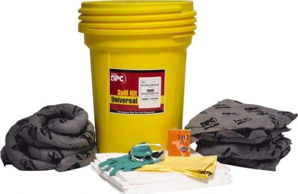 Brady SPC Sorbents - Universal Spill Kit - 30 Gal Bucket - Exact Industrial Supply