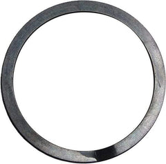 Rotor Clip - 2.481" Groove Diam, 2-5/8" Shaft Diam, Oil Over Steel Steel, Spiral External Retaining Rings - 0.086" Groove Width, 0.072" Groove Depth, 0.078" Ring Thickness, Grade 1060-1090 - Exact Industrial Supply