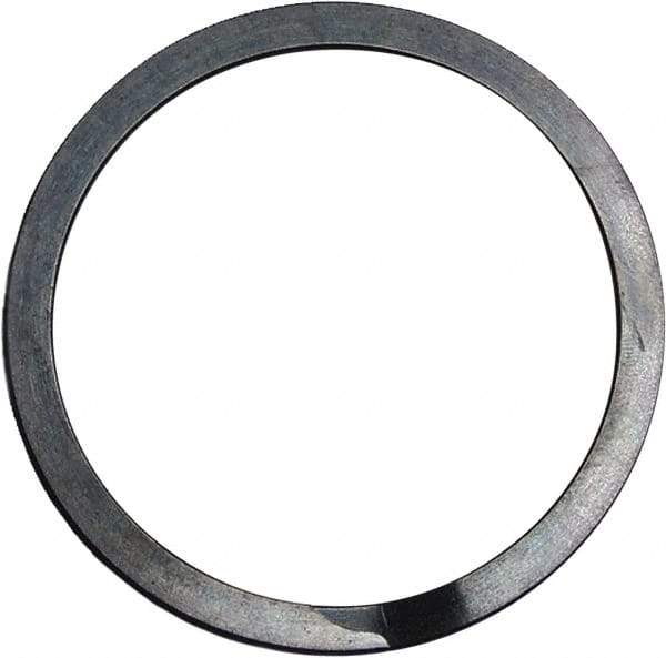 Rotor Clip - 3.792" Groove Diam, 4" Shaft Diam, Oil Over Steel Steel, Spiral External Retaining Rings - 0.12" Groove Width, 0.104" Groove Depth, 0.111" Ring Thickness, Grade 1060-1090 - Exact Industrial Supply