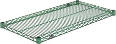 Value Collection - 36" Wide, 1.19" High, Open Shelving Accessory/Component - Epoxy Coated Finish, 18" Deep, Use with NuLine Units - Exact Industrial Supply