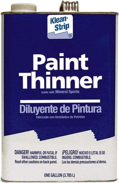 Klean-Strip - 1 Gal Paint Thinner - 784 gL VOC Content, Comes in Metal Can - Exact Industrial Supply