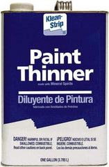 Klean-Strip - 1 Gal Paint Thinner - 784 gL VOC Content, Comes in Metal Can - Exact Industrial Supply