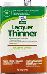 Klean-Strip - 1 Gal Lacquer Thinner - 789 gL VOC Content, Comes in Metal Can - Exact Industrial Supply