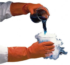 PIP - Chemical Resistant Gloves Material: Latex Size: Large - Exact Industrial Supply