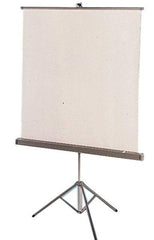 Quartet - Projection Screens Mount Type: Tripod Screen Width (Inch): 60 - Exact Industrial Supply