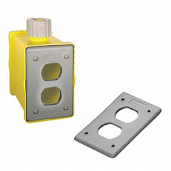Electrical Outlet Boxes & Switch Boxes; Enclosure Type: Portable Outlet; Enclosure Shape: Rectangle; Weather Resistance: Weather-Resistant; Overall Height (Decimal Inch): 5.3800 in; Overall Width: 3.1800 in; Overall Width (Decimal Inch): 3.1800 in; Overal