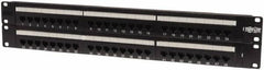 Tripp-Lite - Electrical Enclosure Steel Patch Panel - For Use with Racks - Exact Industrial Supply