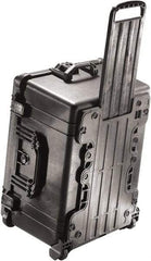 Pelican Products, Inc. - 19-11/16" Wide x 11-7/8" High, Clamshell Hard Case - Black, Polypropylene - Exact Industrial Supply