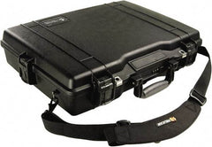 Pelican Products, Inc. - 13-15/16" Wide x 4-11/16" High, Laptop/Tablet Case - Black, Polypropylene - Exact Industrial Supply