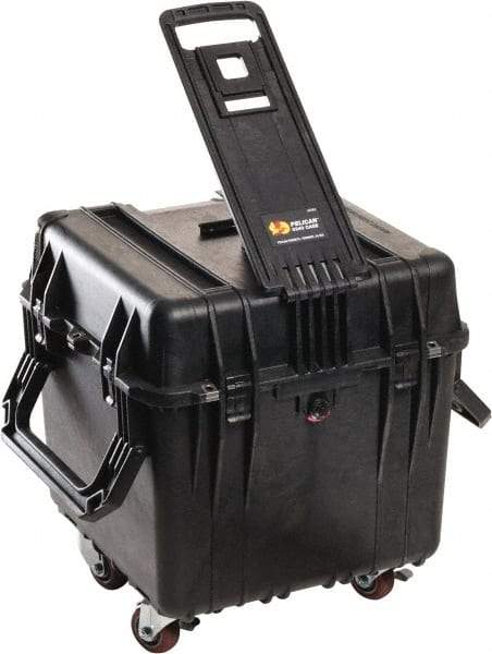 Pelican Products, Inc. - 20-1/2" Wide x 19-1/4" High, Cube Case - Black, Polypropylene - Exact Industrial Supply