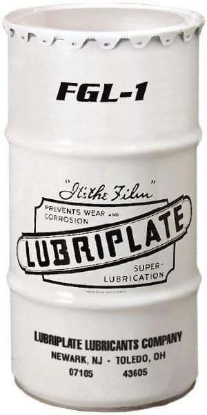 Lubriplate - 120 Lb Drum Aluminum General Purpose Grease - White, Food Grade, 360°F Max Temp, NLGIG 1, - Exact Industrial Supply