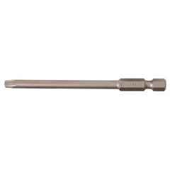 Security Torx Power Bit T15s × 90mm. 5 Bit Pack. - Exact Industrial Supply