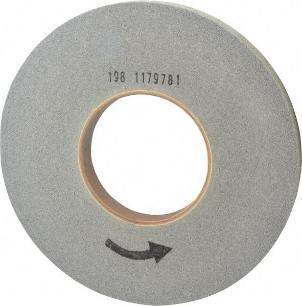 Norton - 12" Diam, 1" Face Width, 5" Center Hole, Fine Grade, Silicon Carbide Deburring Wheel - Convolute, Hard Density 7 Grade, 2,500 RPM - Exact Industrial Supply