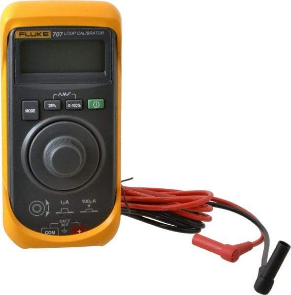 Fluke - 0 VDC to 28 VDC, Current Calibrator - +/-0.015% Basic DC Accuracy, 9V Power Supply - Exact Industrial Supply