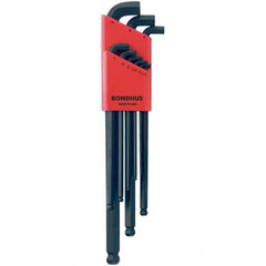 Bondhus - Hex Key Sets Tool Type: Ball End Handle Type: L-Key Long Arm - Exact Industrial Supply