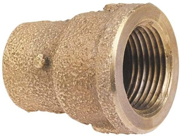 NIBCO - 3" Cast Copper Pipe Adapter - C x F, Pressure Fitting - Exact Industrial Supply