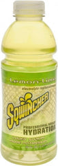 Sqwincher - Activity Drinks; Type: Activity Drink ; Form: Liquid ; Flavor: Lemon-Lime ; Container Type: Bottle ; Container Size: 20 oz - Exact Industrial Supply