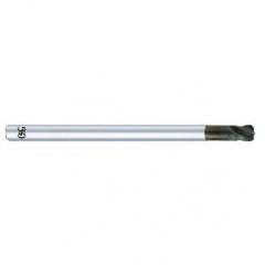 1/2" Dia. - 6" OAL - Diamond CBD - 30° Helix - 0.015 CR- SE EM - 4 FL - Exact Industrial Supply