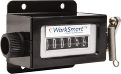 Value Collection - 6 Digit Mechanical Display Stroke Counter - Manual Reset - Exact Industrial Supply