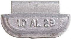 Bada - 2.25 oz ALFE Wheel Weight - Red, Steel, For Use with Automotive & Light Trucks - Exact Industrial Supply