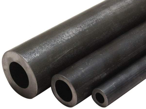 Value Collection - 1-1/2 Inch Outside Diameter x 6 Ft. Long, Steel, Round Welded Tube - 1.38 Inch Inside Diameter, 0.06 Inch Wall Thickness, Low Carbon Grade - Exact Industrial Supply