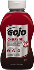 GOJO - 10 oz Bottle Gel Hand Cleaner - Red, Cherry Scent - Exact Industrial Supply