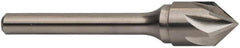 Keo - 3/4" Head Diam, 3/8" Shank Diam, 6 Flute 82° Solid Carbide Countersink - Bright Finish, 2-3/4" OAL, Single End - Exact Industrial Supply