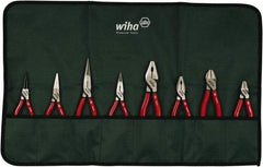 Wiha - 8 Piece Cutting Plier Set - Comes in Box - Exact Industrial Supply