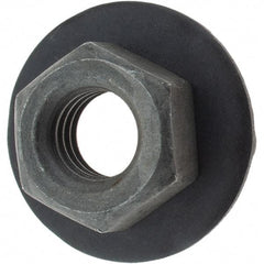 Value Collection - M6x1.00 Washer Hex Nut - 10mm Across Flats, Phosphate Finish - Exact Industrial Supply