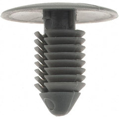 Value Collection - Ratchet Shank, Nylon Panel Rivet - 13/16" Length Under Head, 1" Head Diam - Exact Industrial Supply