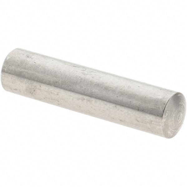 Value Collection - 5mm Diam x 20mm Pin Length 416 Stainless Steel Precision Dowel Pin - C 36-42 Hardness, 1 Beveled & 1 Rounded End - Exact Industrial Supply