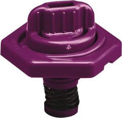 Trico - 4 Gal Capacity Polyethylene Oil Storage System - 7" Straight Spout, Purple - Exact Industrial Supply
