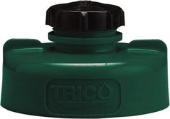 Trico - 4 Gal Capacity Polyethylene Oil Storage System - Dark Green - Exact Industrial Supply