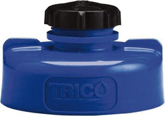 Trico - 4 Gal Capacity Polyethylene Oil Storage System - Blue - Exact Industrial Supply