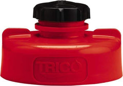 Trico - 4 Gal Capacity Polyethylene Oil Storage System - Red - Exact Industrial Supply