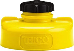 Trico - 4 Gal Capacity Polyethylene Oil Storage System - Yellow - Exact Industrial Supply