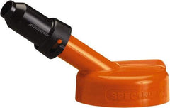 Trico - 4 Gal Capacity Polyethylene Oil Storage System - 1" Tip OD, 7" Straight Spout, Orange - Exact Industrial Supply