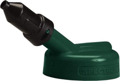 Trico - 4 Gal Capacity Polyethylene Oil Storage System - 1/2" Tip OD, 7" Straight Spout, Dark Green - Exact Industrial Supply