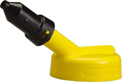 Trico - 4 Gal Capacity Polyethylene Oil Storage System - 1/2" Tip OD, 7" Straight Spout, Yellow - Exact Industrial Supply