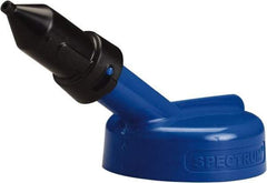 Trico - 4 Gal Capacity Polyethylene Oil Storage System - 1/4" Tip OD, 7" Straight Spout, Blue - Exact Industrial Supply