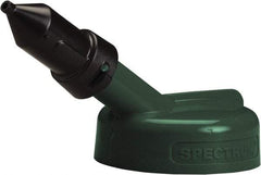 Trico - 4 Gal Capacity Polyethylene Oil Storage System - 1/4" Tip OD, 7" Straight Spout, Dark Green - Exact Industrial Supply
