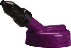 Trico - 4 Gal Capacity Polyethylene Oil Storage System - 1/2" Tip OD, 7" Straight Spout, Purple - Exact Industrial Supply